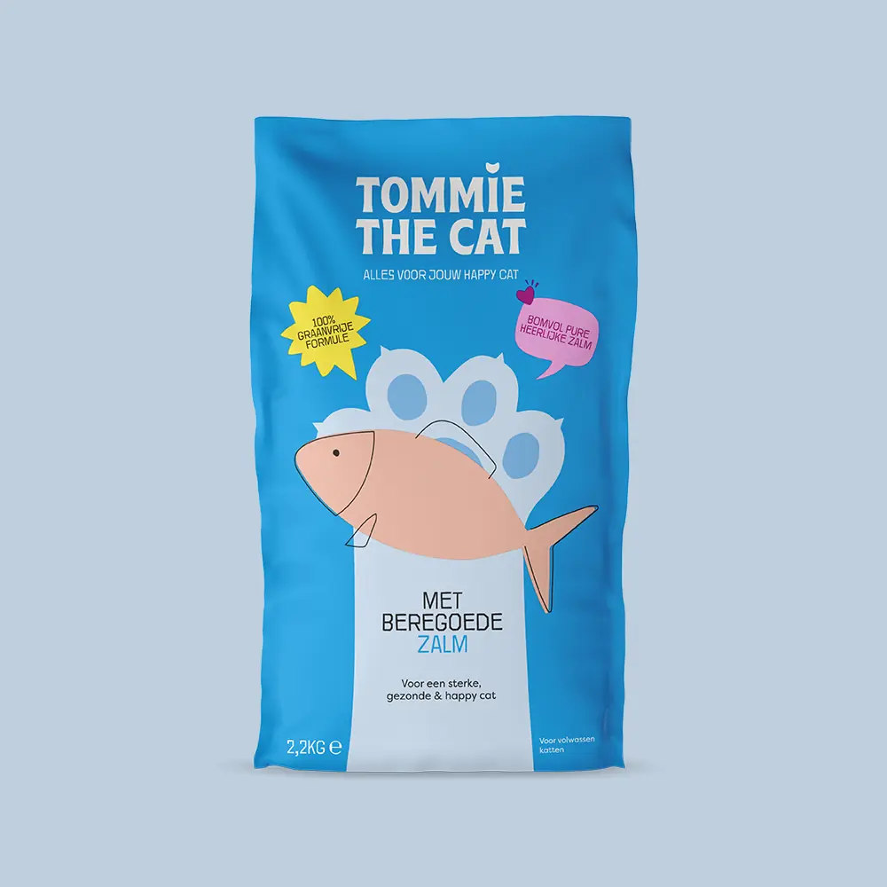 Graanvrije brokken zalm