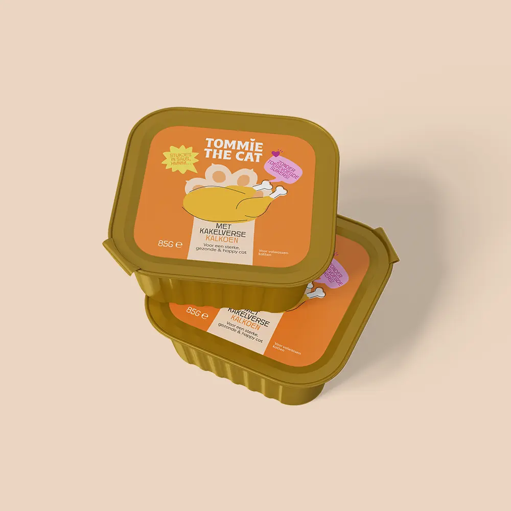 Stukjes in saus kalkoen