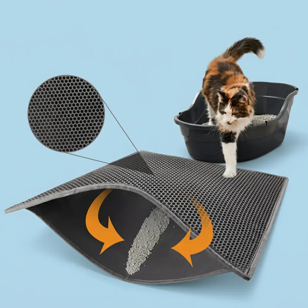 Kattenbak uitloopmat